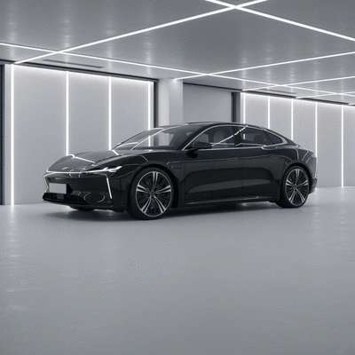 Jeep owner discussing repair options with a mechanic, looking at a tablet with diagnostic information, clean garage environment